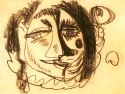 Клоун. Эскиз. 1968 г. Бумага, карандаш, 12 x 17